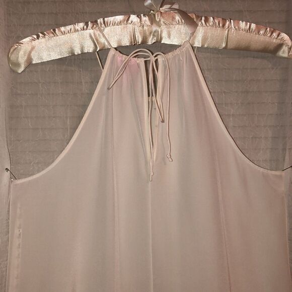 Lilly Pulitzer S Silk Resort White Ivory Diem Sleeveless Top with Lace - Picture 9 of 16
